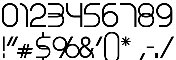VOL Font OTHER CHARS