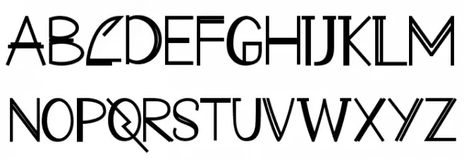 VOLGAVE QUE WINMANS Schriftart Groß