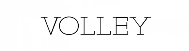 VOLLEY  フリーフォントのダウンロード