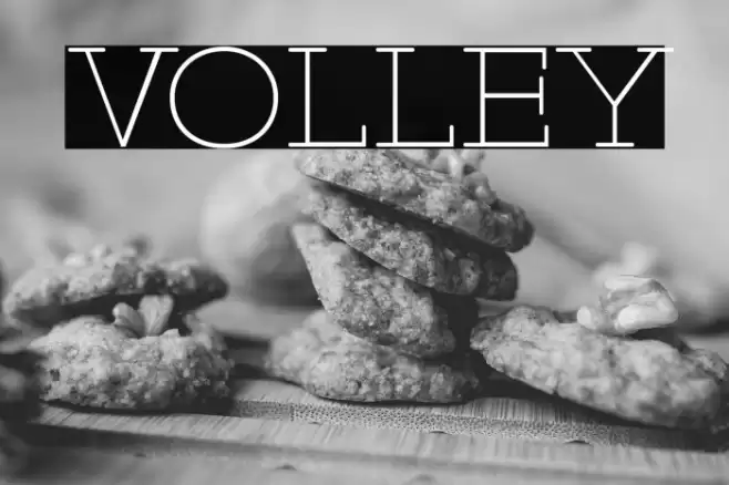 VOLLEY Caratteri examples