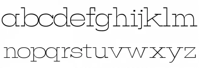 VOLLEY Caratteri MINUSCOLO