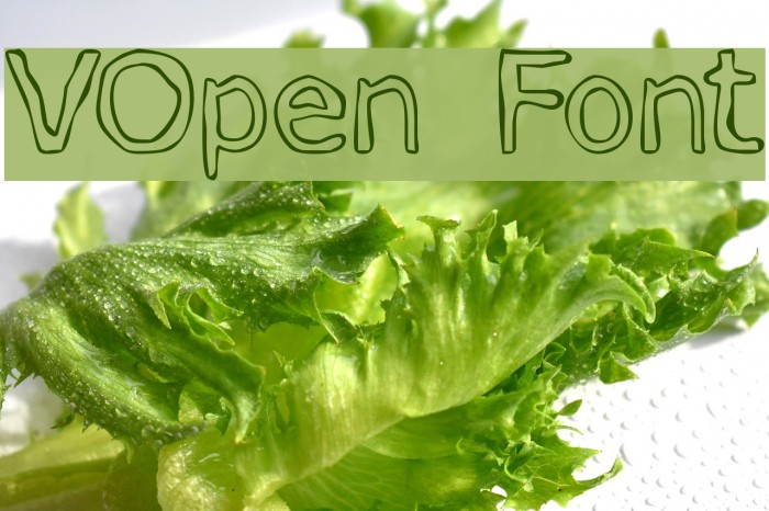 VOpen Font examples