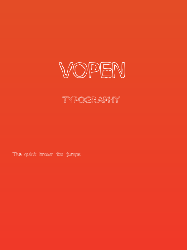 VOpen Poster