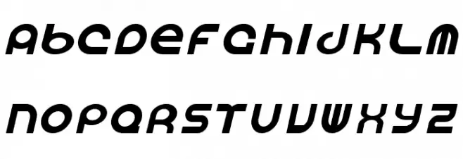 Vocaloid Italic Polices MAJUSCULES