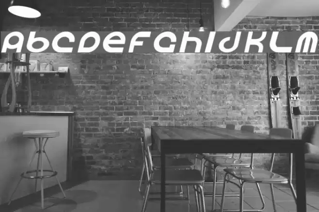 Vocaloid Italic Font examples