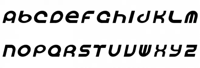 Vocaloid Italic خط أحرف صغيرة