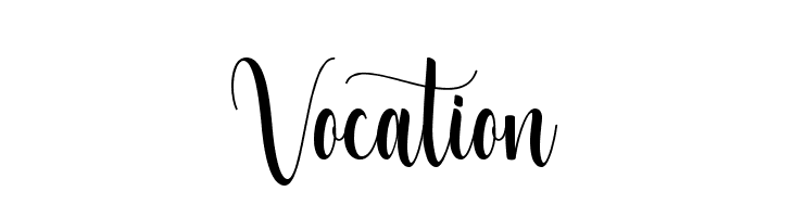 Vocation  Free Fonts Download