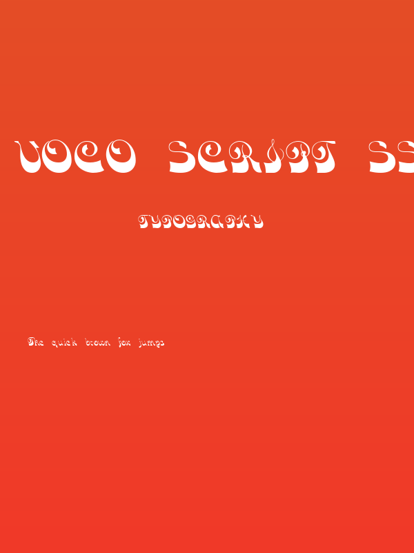 Voco Script SSi Poster