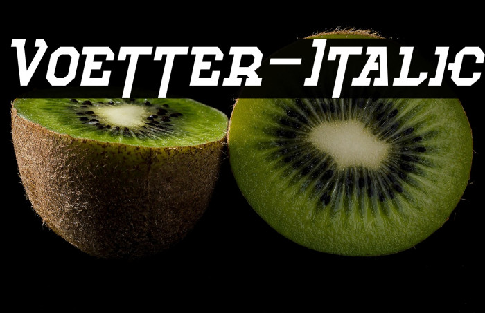 Voetter-Italic Example 3