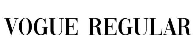 Vogue Regular  免费字体下载
