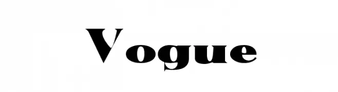 Vogue  Fuentes Gratis Descargar