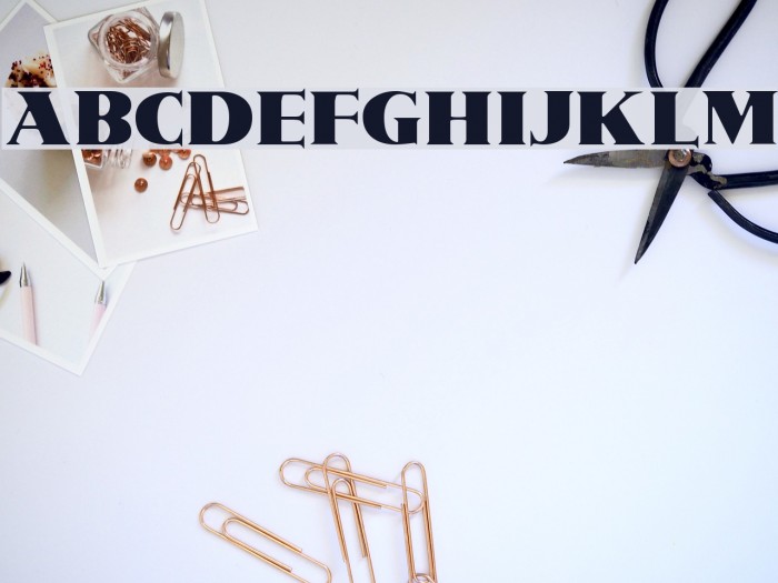 Vogue Font examples