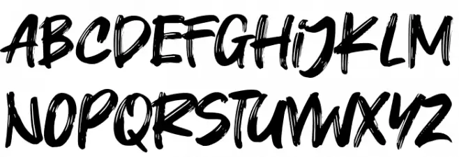 Voice of Truth Font LOWERCASE