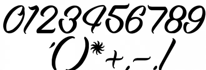 Voice of the Highlander Font OTHER CHARS