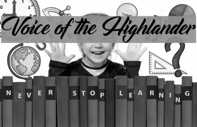 Voice of the Highlander Font examples