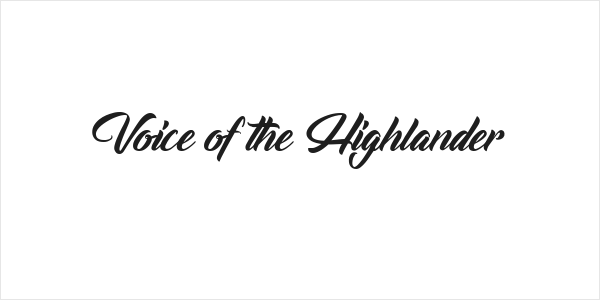 Voice of the Highlander Logo