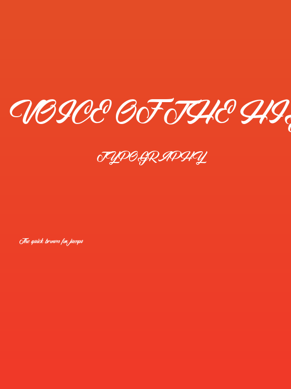 Voice of the Highlander Poster