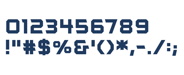 VoiceActivatedBB-Bold Other Characters