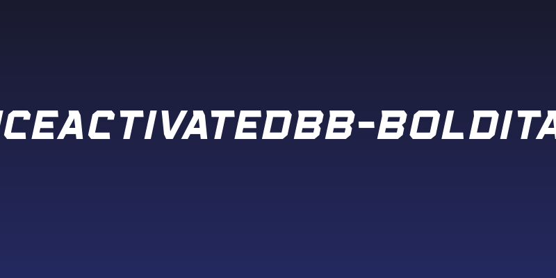 VoiceActivatedBB-BoldItalic Social Header