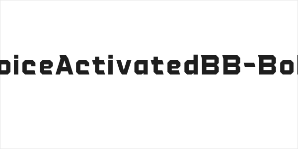 VoiceActivatedBB-Bold Logo