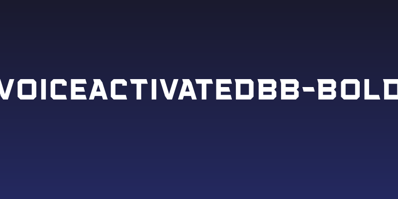 VoiceActivatedBB-Bold Social Header