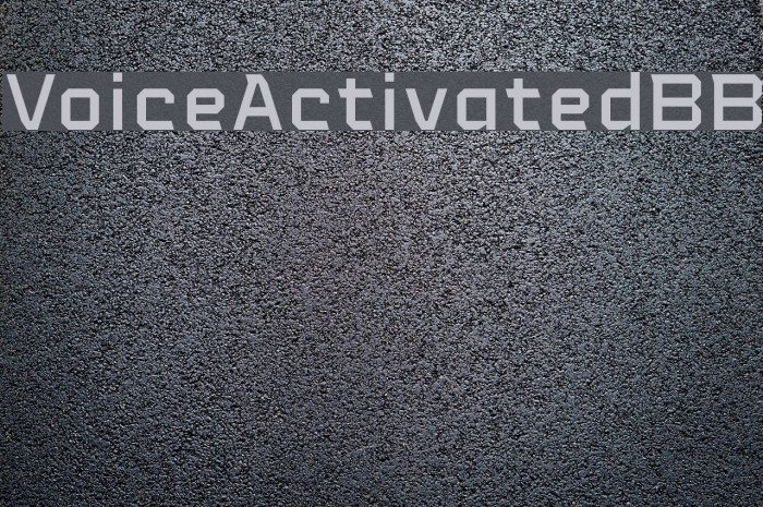 VoiceActivatedBB Example 3