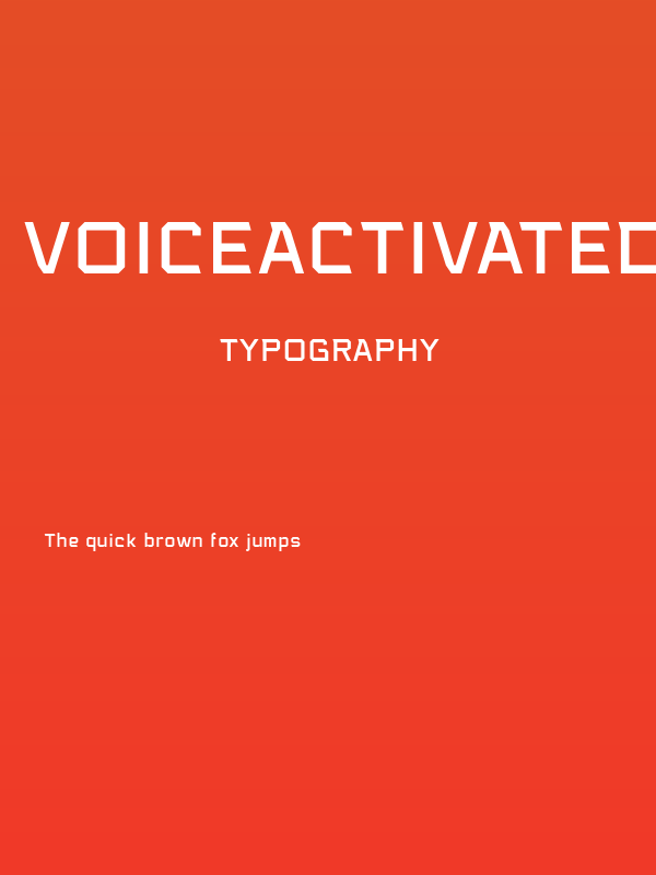VoiceActivatedBB Poster