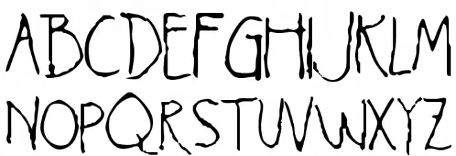 Voices in my Head Font LOWERCASE