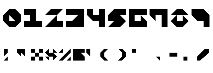 Void 2058 Font OTHER CHARS