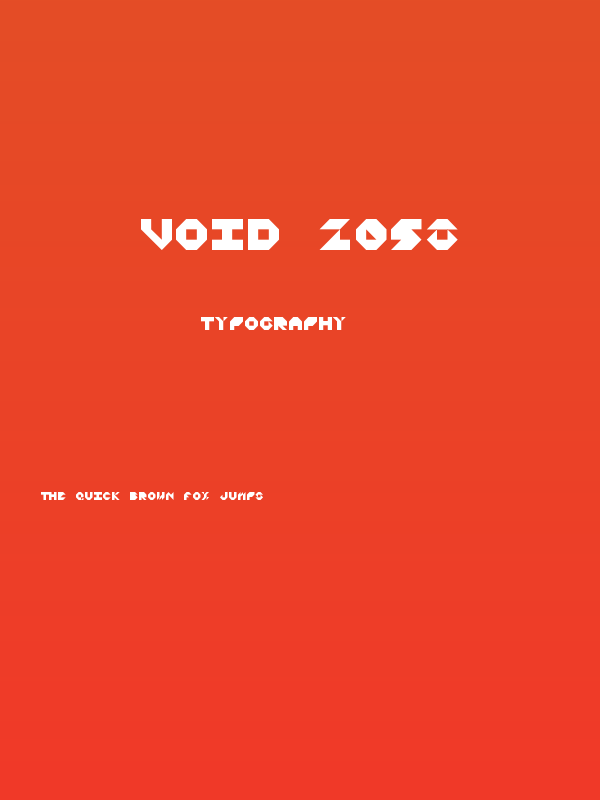 Void 2058 Poster