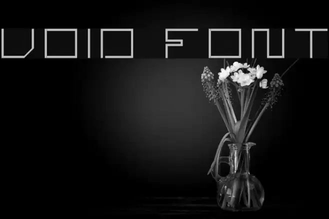 Void Font examples