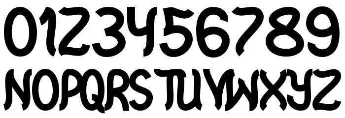 Voklea - Personal Use Font OTHER CHARS