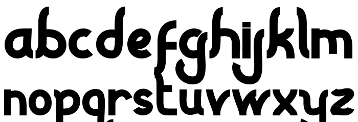 Voklea - Personal Use Font LOWERCASE