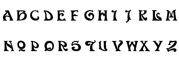 Volan Font LOWERCASE