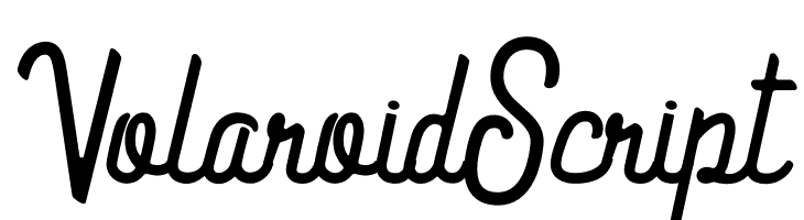 Volaroid Script  Fuentes Gratis Descargar