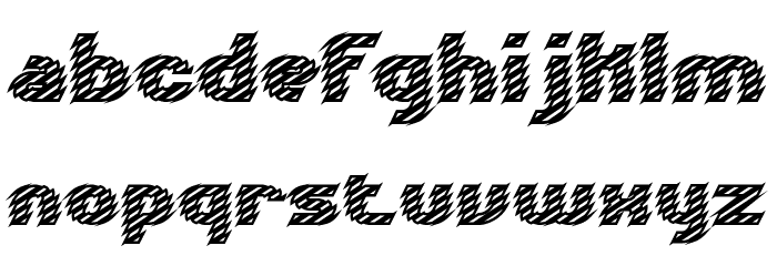 Volatile 2 BRK Font LOWERCASE