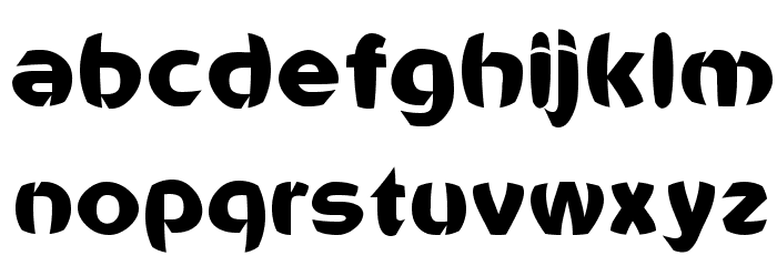 Voldemort Font LOWERCASE