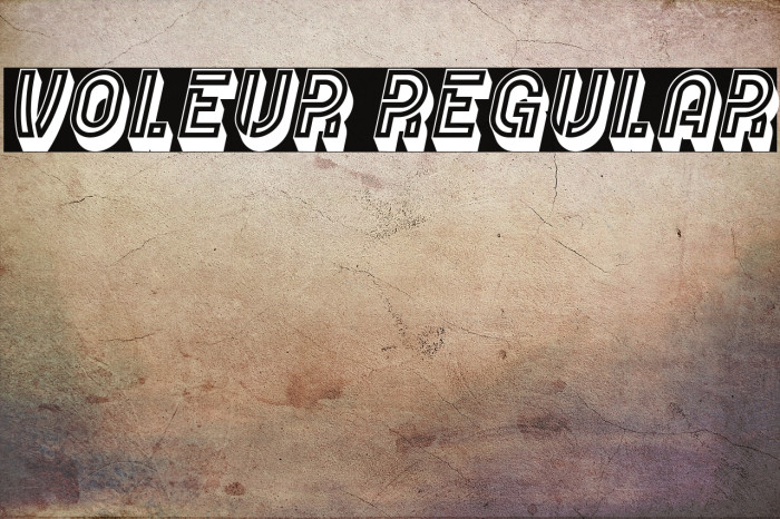 Voleur Regular Example 2