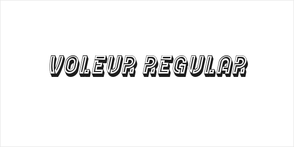 Voleur Regular Logo