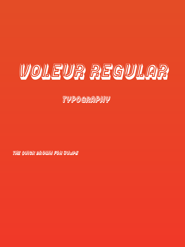 Voleur Regular Poster