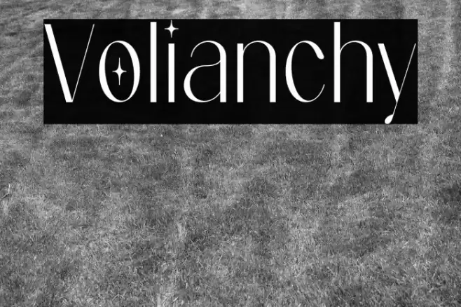 Volianchy Caratteri examples