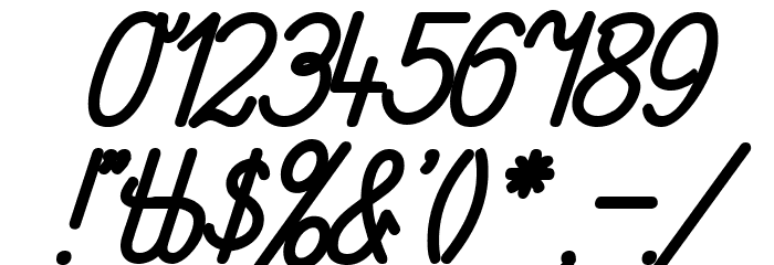 Volk Redis Bold Italic Font OTHER CHARS