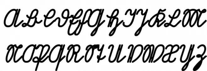 Volk Redis Bold Italic 字体 大写
