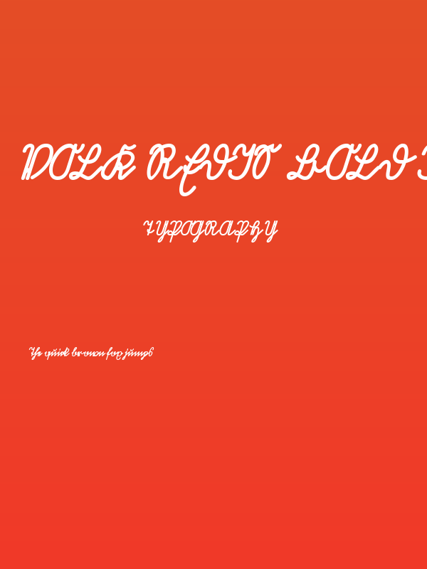 Volk Redis  Bold Italic Poster