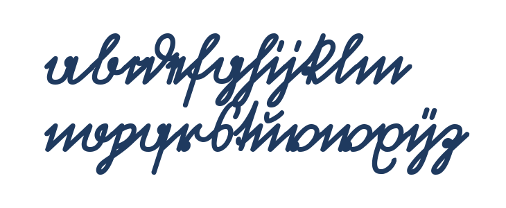 Volk Redis  Bold Italic Lowercase