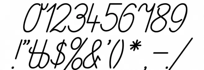 Volk Redis Italic Font OTHER CHARS