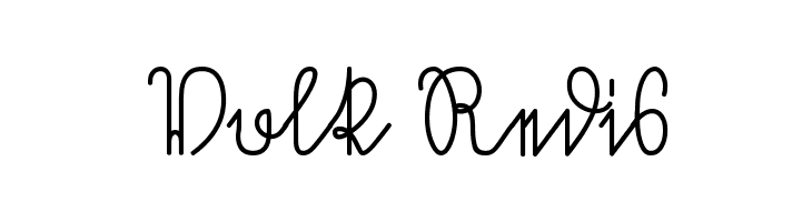 Volk Redis  Free Fonts Download