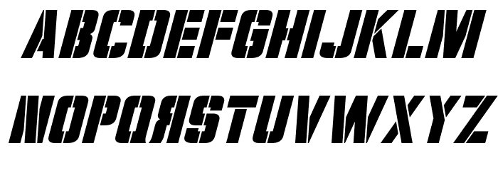 Volkoff Italic Font LOWERCASE