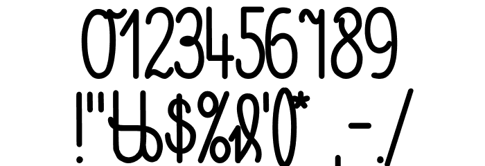 Volksschrift Font OTHER CHARS