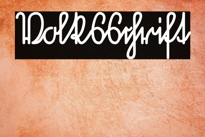 Volksschrift Font examples